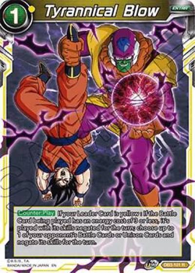 Tyrannical Blow DB3-101 Draft Box 06 - Giant Force Dragonball Super card