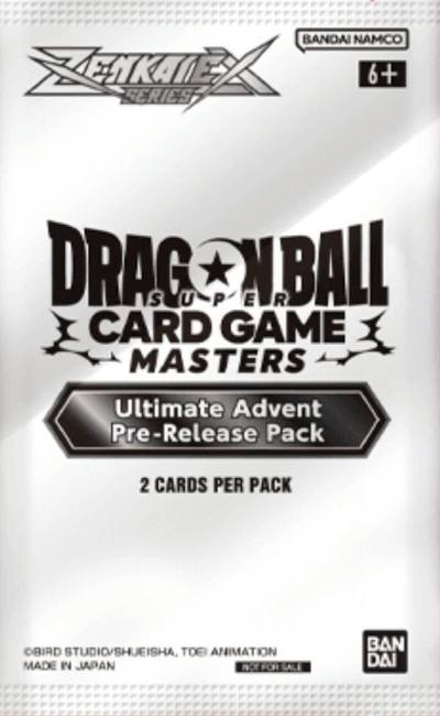 Ultimate Advent Pre Release Pack  Ultimate Advent Pre-Release Cards Dragonball Super card