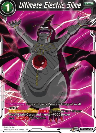 Ultimate Electric Slime BT15-142 Saiyan Showdown Dragonball Super card