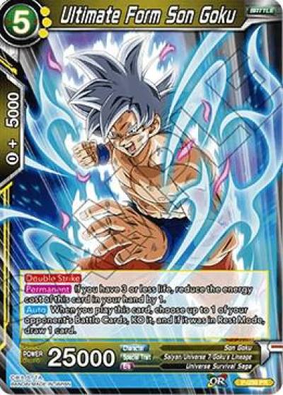 Ultimate Form Son Goku P-059 Promotion Cards Dragonball Super card