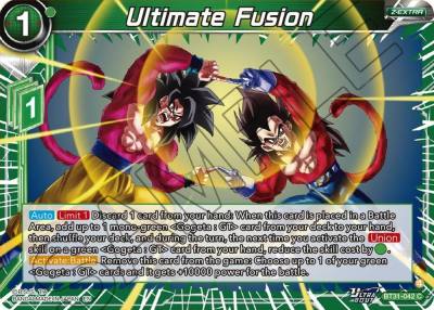Ultimate Fusion BT31-042 Impact Beyond Dimensions Dragonball Super card