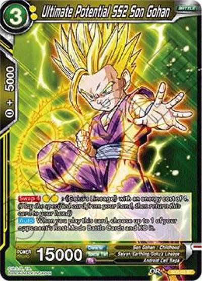 Ultimate Potential SS2 Son Gohan SD5-05 Colossal Warfare Dragonball Super card