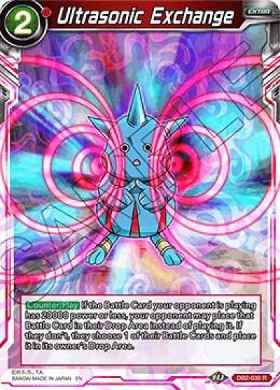 Ultrasonic Exchange DB2-030 Draft Box 05 - Divine Multiverse Dragonball Super card