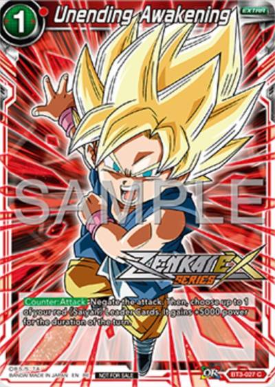 Unending Awakening Event Pack 16 BT3-027 Promotion Cards Dragonball Super card