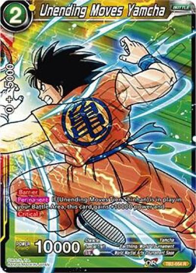 Unending Moves Yamcha TB2-054 World Martial Arts Tournament Dragonball Super card