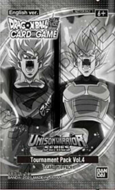 Unison Warrior Series Tournament Pack Vol 4  Promotion Cards Dragonball Super card