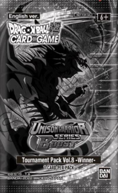 Unison Warrior Series Tournament Pack Vol 8 Winner  Promotion Cards Dragonball Super card