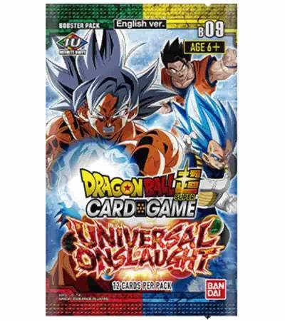 Universal Onslaught Booster Pack  Universal Onslaught Dragonball Super card