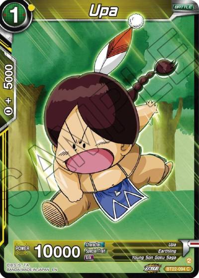 Upa BT22-094 Critical Blow Dragonball Super card