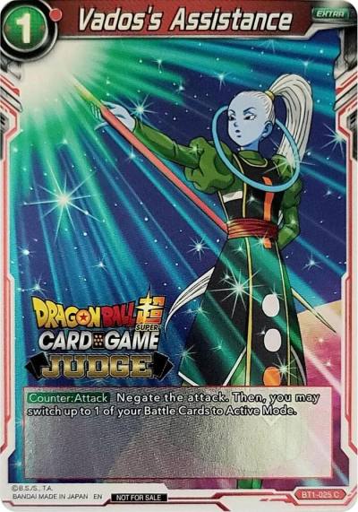 Vadoss Assistance BT1-025 Judge Promotion Cards Dragonball Super card