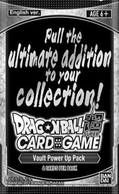 Vault Power Up Pack 2019 Special Anniversary Set Dragonball Super card