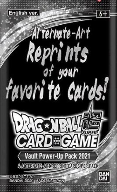 Vault Power Up Pack 2021 Special Anniversary Set 2021 Dragonball Super card