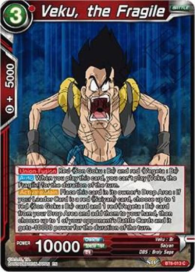 Veku the Fragile Foil BT6-013 Destroyer Kings Dragonball Super card
