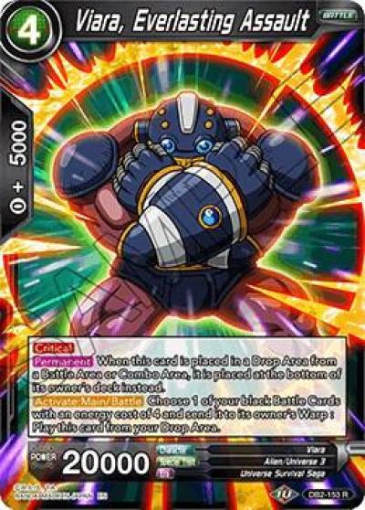 Viara Everlasting Assault DB2-153 Draft Box 05 - Divine Multiverse Dragonball Super card