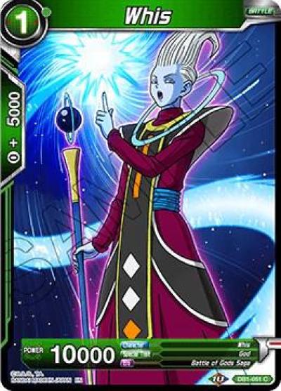 Whis DB1-051 Draft Box 04 - Dragon Brawl Dragonball Super card