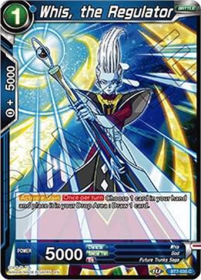Whis the Regulator BT7-035 Assault of the Saiyans Dragonball Super card
