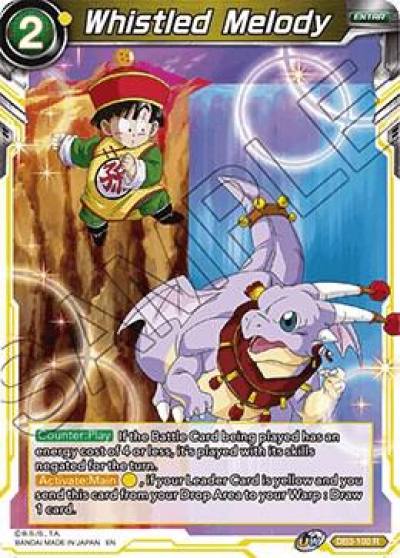 Whistled Melody DB3-100 Draft Box 06 - Giant Force Dragonball Super card