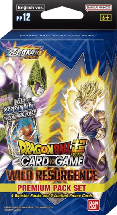Wild Resurgence Premium Pack Set 12  Wild Resurgence Dragonball Super card