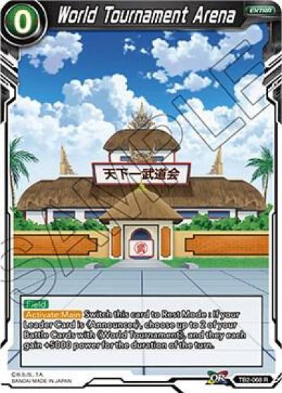 World Tournament Arena TB2-068 World Martial Arts Tournament Dragonball Super card