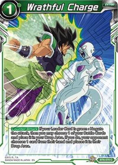 Wrathful Charge BT6-078 Destroyer Kings Dragonball Super card