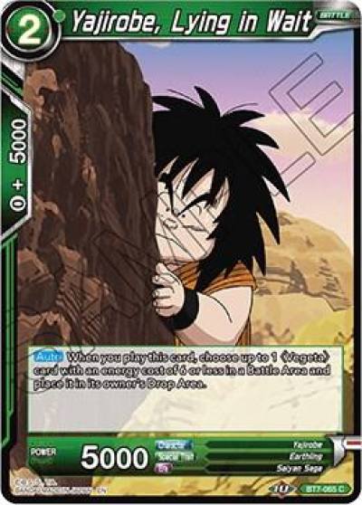 Yajirobe Lying in Wait BT7-065 Assault of the Saiyans Dragonball Super card