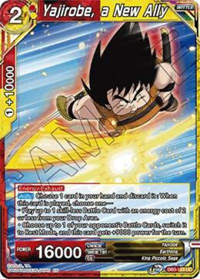 Yajirobe a New Ally DB3-123 Draft Box 06 - Giant Force Dragonball Super card