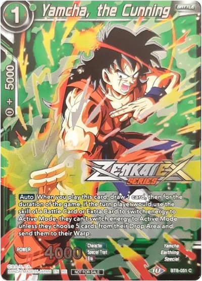 Yamcha the Cunning Event Pack 13 BT8-051 Tournament Promotion Cards Dragonball Super card