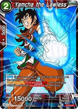 Yamcha the Lawless P-215 Promotion Cards Dragon Ball Super card