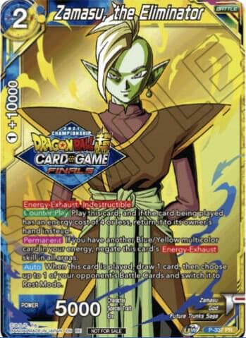 Zamasu, the Eliminator (Championship Pack 2021 Vault Set) P-337 Promotion Cards Dragon Ball Super card