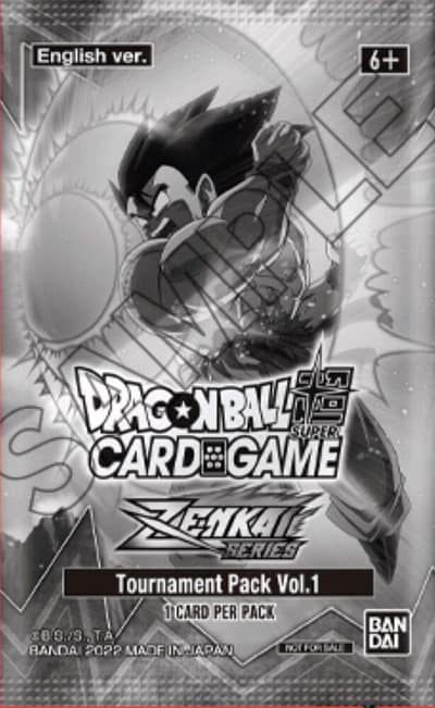 Zenkai Series Tournament Pack Vol.1 Promotion Cards Dragon Ball Super card