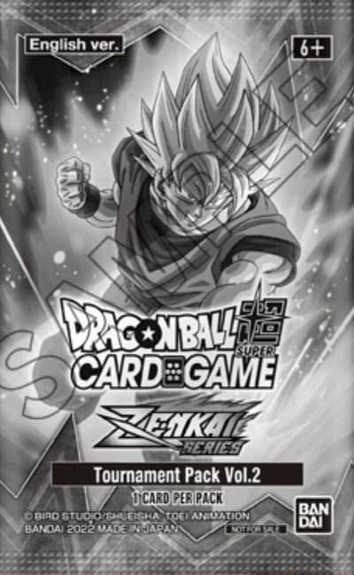 Zenkai Series Tournament Pack Vol2 Tournament Promotion Cards Dragonball Super card