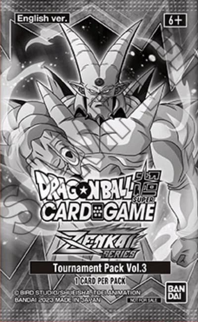 Zenkai Series Tournament Pack Vol3 Tournament Promotion Cards Dragonball Super card